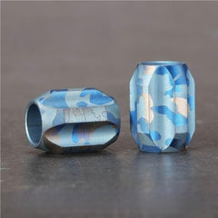 EDC Titanium Knife Lanyard Bead Paracord Parachute Cord Pendant Bracelet Bead 07FC0E-D4 - KOEEK