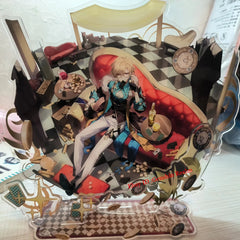 Anime Honkai: Star Rail Aventurine Acrylic Desktop Stand Figure Collection Decor 07FC0E-D4 - KOEEK