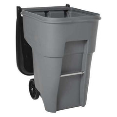 ny Rubbermaid Commercial Fg9w2200gray 95 Gal rektangulær skraldespand, Grå, 28