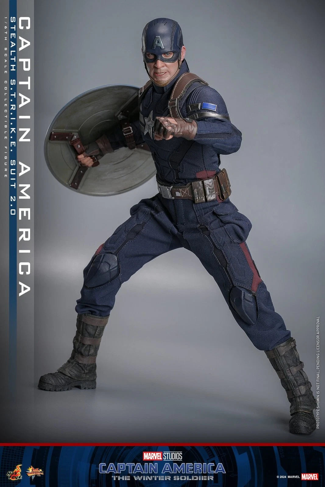 IN STOCK  Hot Toys MMS783 Captain America 1/6 Figure Stealth Strike Suit 2.0 HOT_TOYS - KOEEK