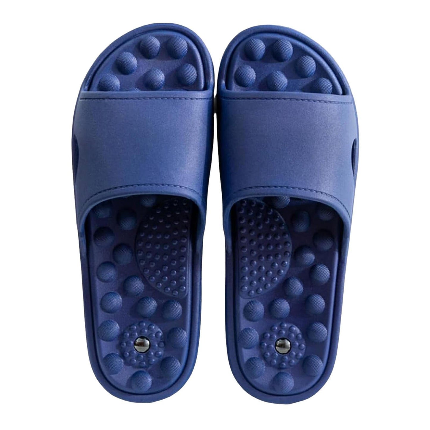 new 1 Pair Reflexology Sandals Foot Massager Slippers Acupressure Acupuncture Shoes koeek - KOEEK