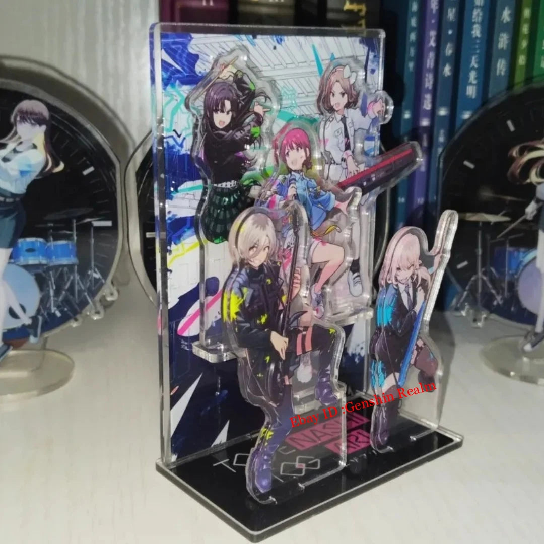 Anime GIRLS BAND CRY NINA ISERI Acrylic Desktop Stand Figure Collection Gift 07FC0E-D4 - KOEEK