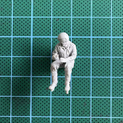 1/48 Resin Figure Model Kit Modern Russian Military Pilot Unpainted 07FC0E-D4 - KOEEK