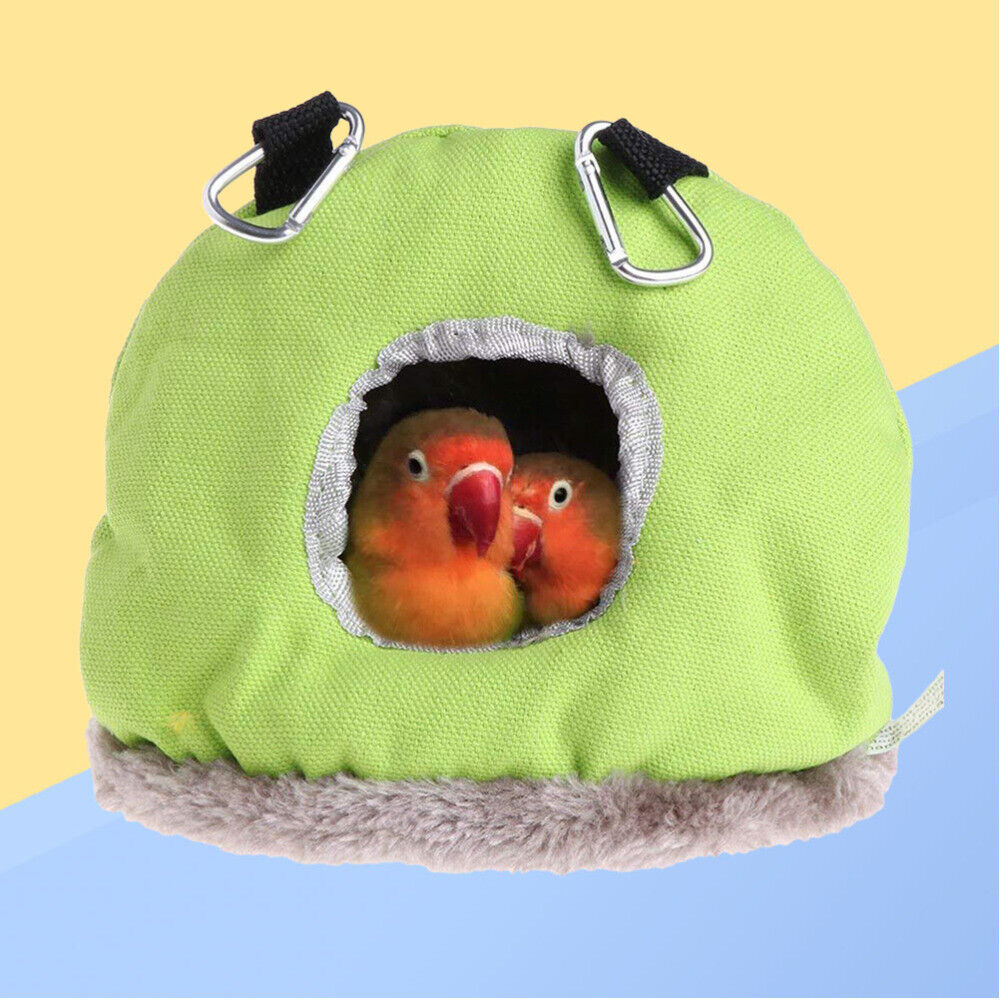 new  Winter Warm Bird Nest House Hammock for Conures Hanging Bed Cage koeek - KOEEK