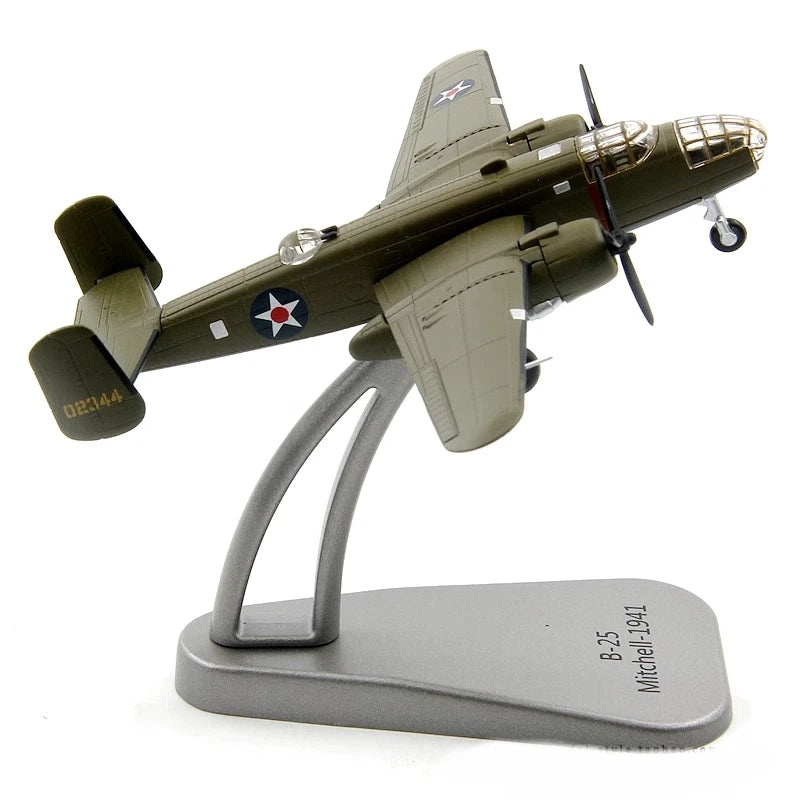 AF1 1/144 US B-25 Mitchell Bomber Diecast Finished Model 07FC0E-D4 - KOEEK