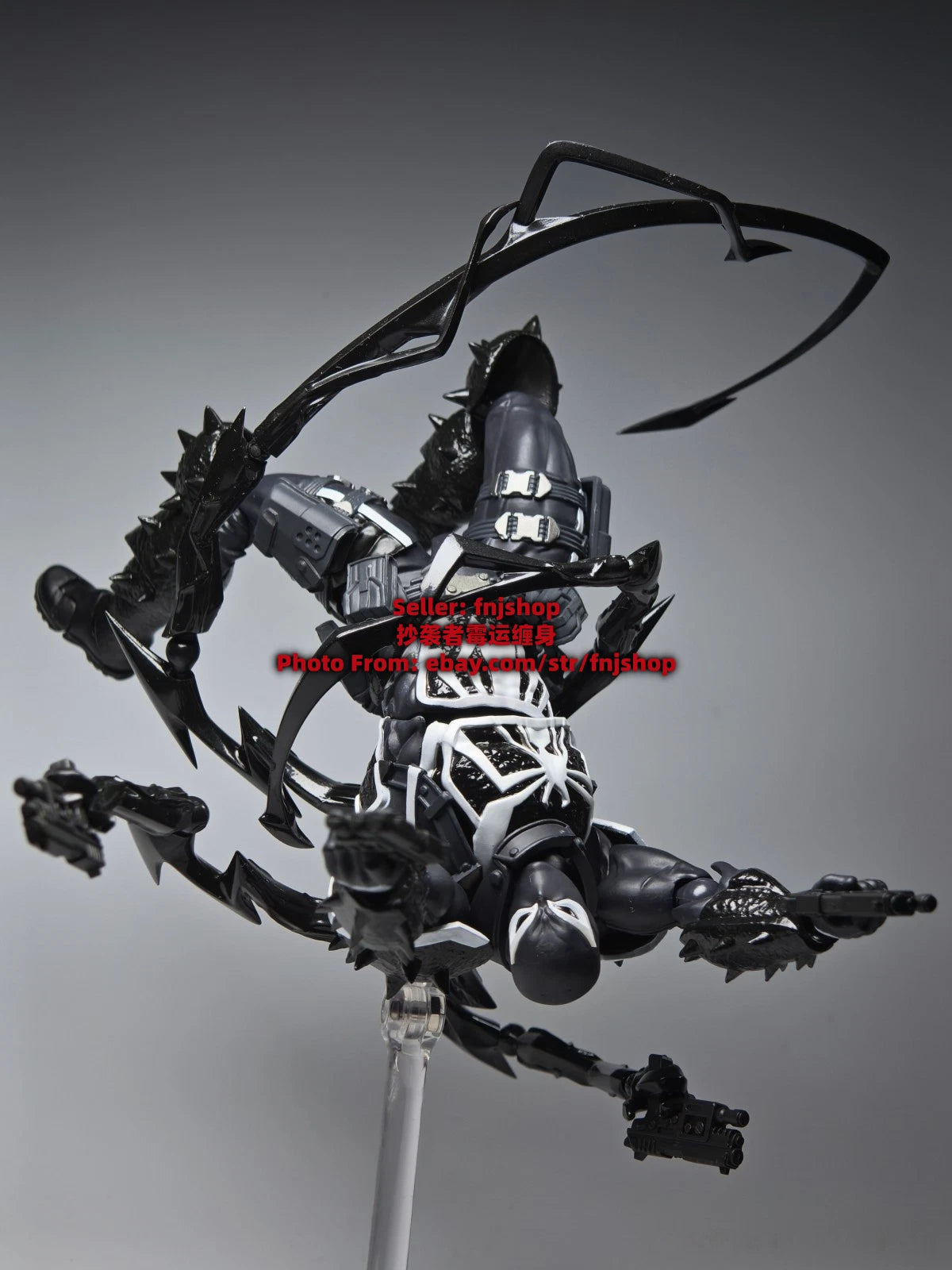 CT Toys Revoltech Amazing Yamaguchi Spider-Man Agent Venom Action Figure Boxed 07FC0E-D4 - KOEEK