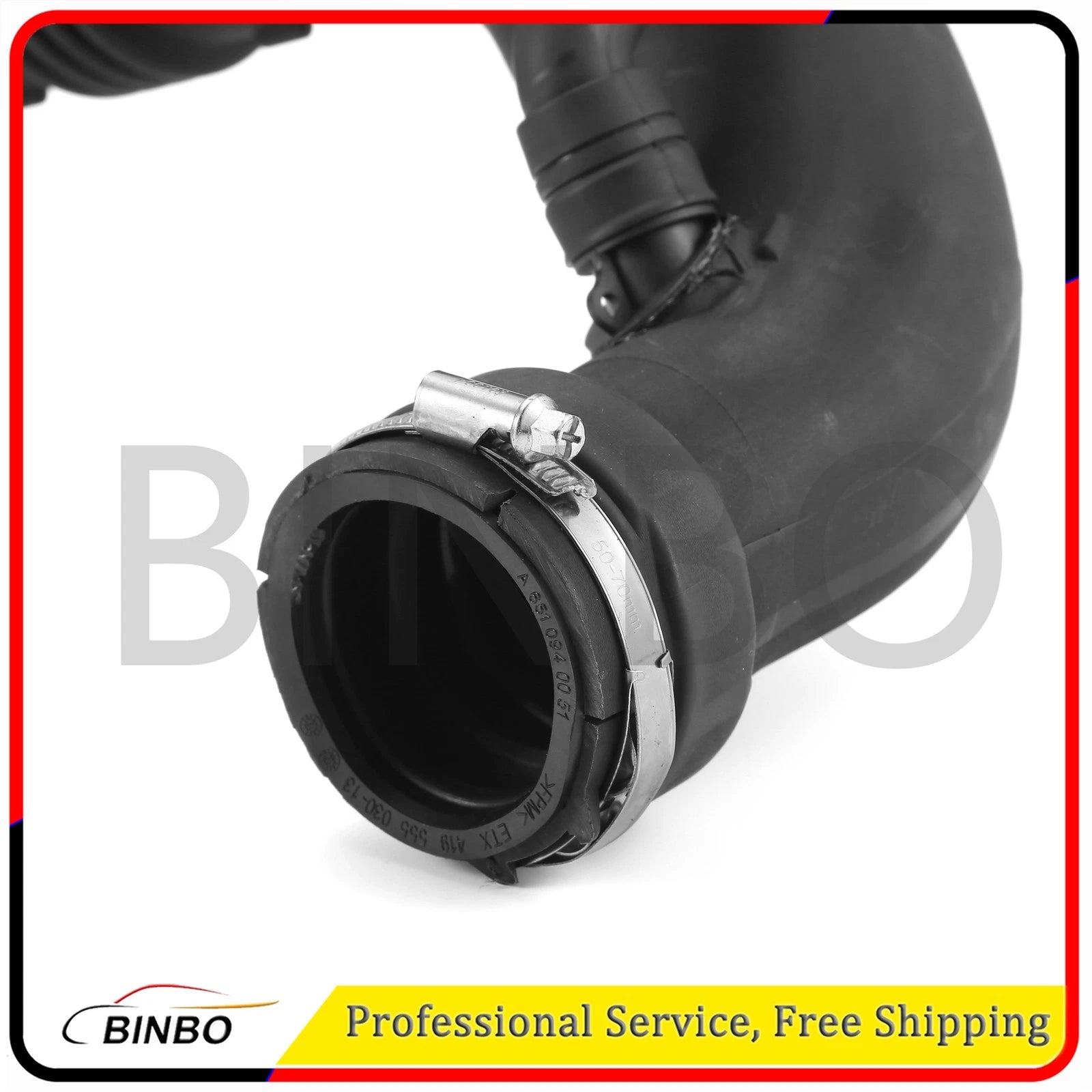 Turbochagrer Intake Pipe Repair Mini Hose Fits For Benz M271 CGI 2710901629 07FC0E-D4 - KOEEK