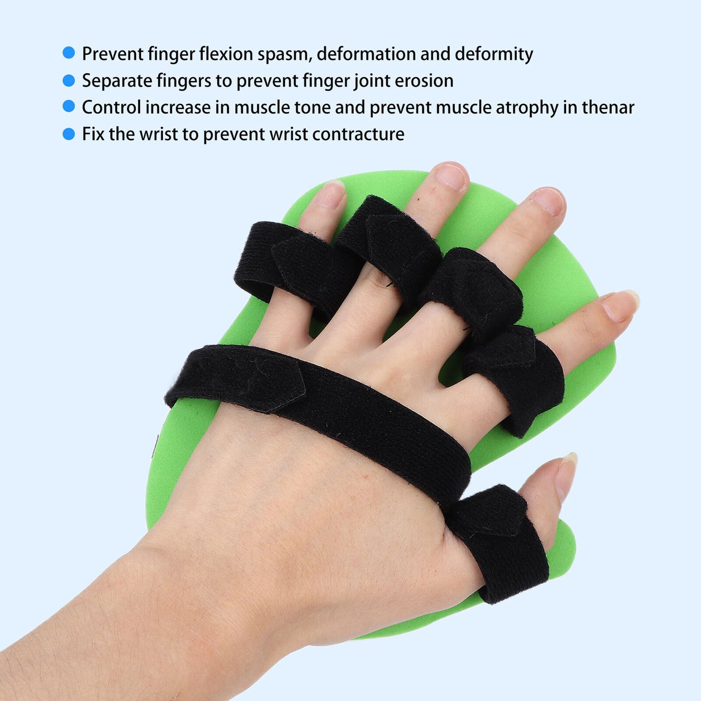 new Ober Finger Orthotics Splint Fingerboard Left Right Hand Straightener For Ha Cus koeek - KOEEK