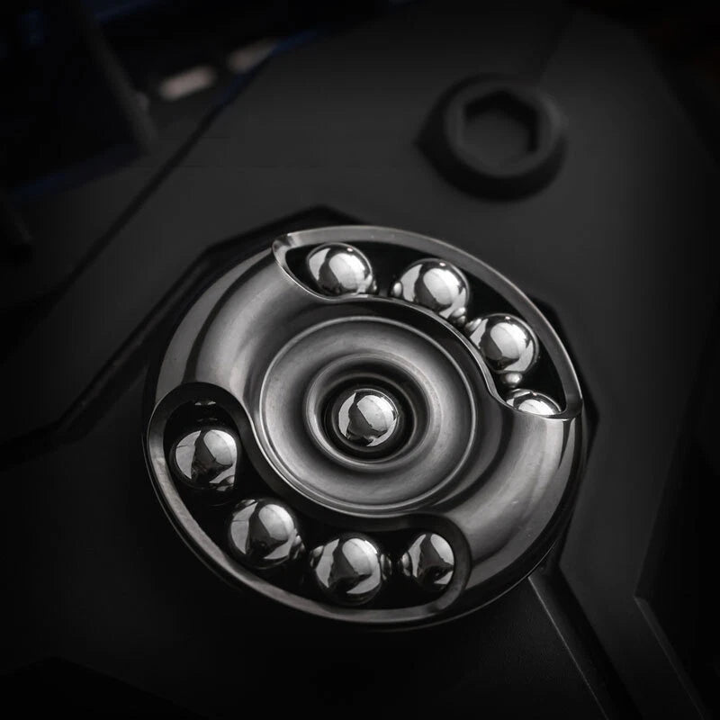 ADHD Tool Star Ring Haptic Clicker EDC Hand Spinner Adult Metal Fidget Toys Gift 07FC0E-D4 - KOEEK