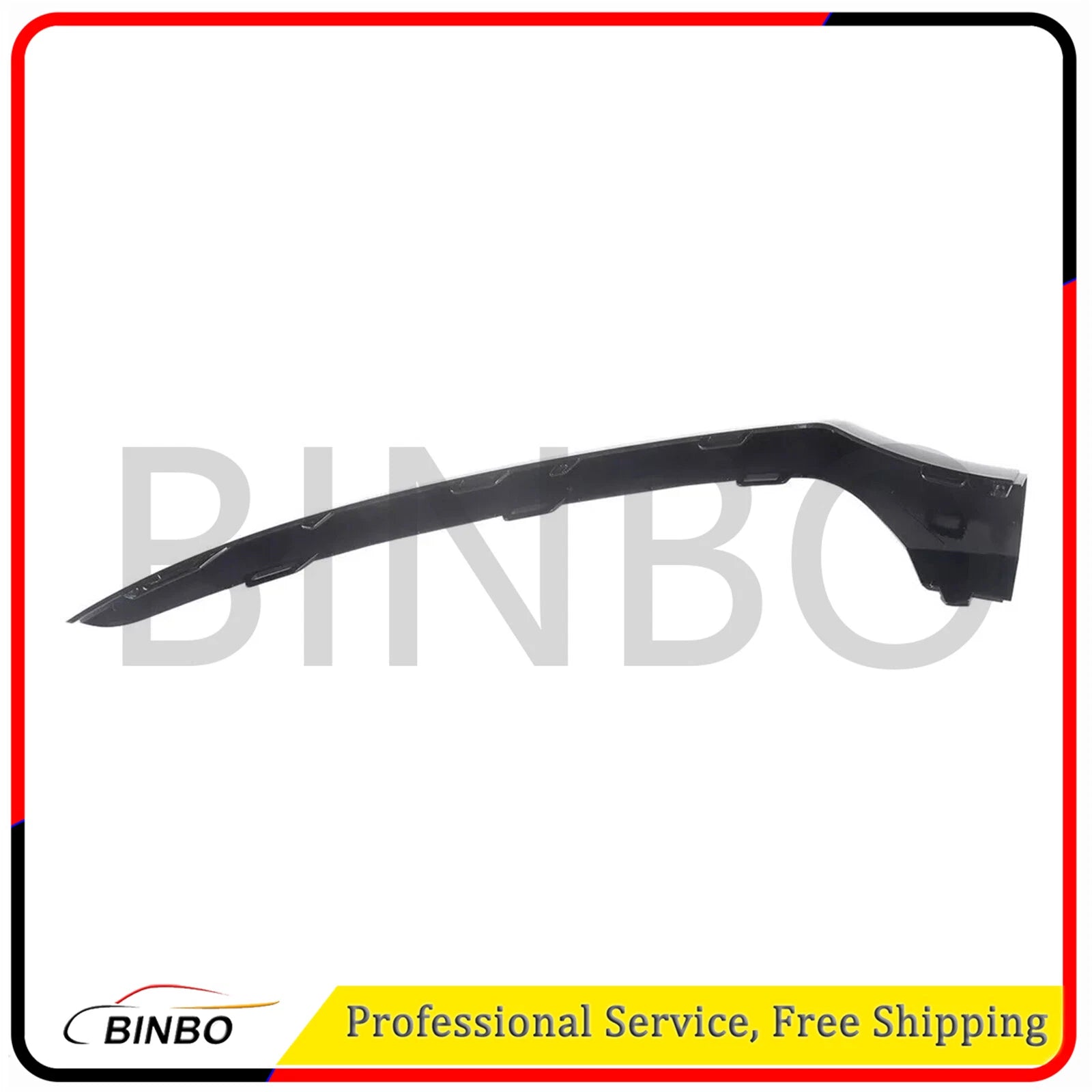 Front Passenger Side Chrome Bumper Trim 3PCS For 2015 Mercedes-Benz C400 07FC0E-D4 - KOEEK