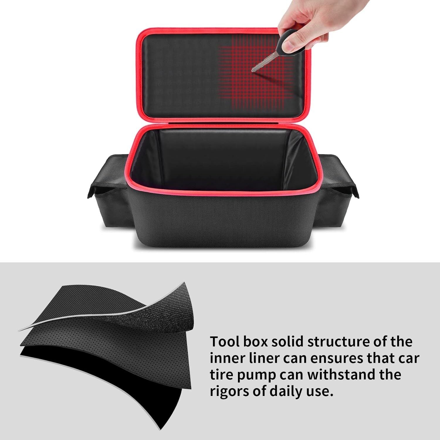 new Air Compressor Bag Compatible with Milwaukee M18 Inflator Black 07FC0E-D4 - KOEEK