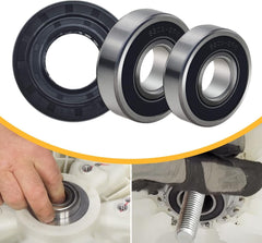 new Front Load Washer Tub Ball Bearings Washing Machine Bearing Kit Black 07FC0E-D4 - KOEEK