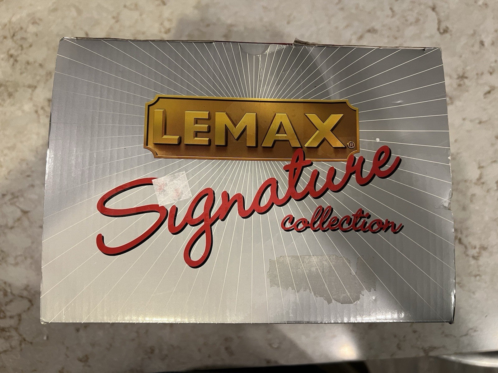 Lemax Christmas  Signature Collection Plymouth Fish Market Retired Lighted 2007 LEMAX - KOEEK