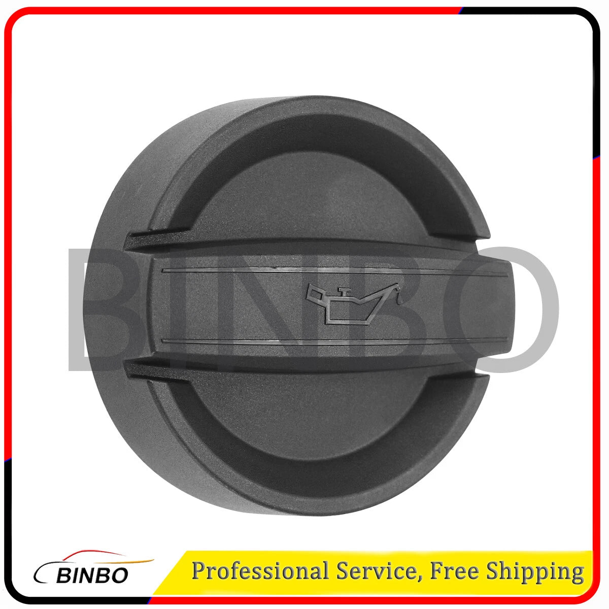 Black Oil Filler Cap Cover 11128655331 Replacement for BMW E88 E90 E60 E63 E65 07FC0E-D4 - KOEEK