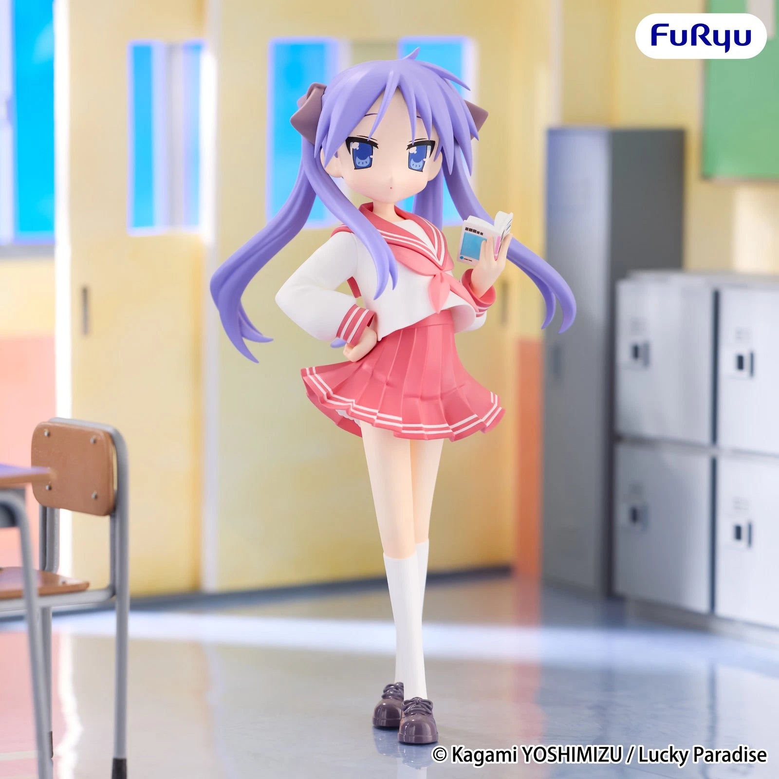 FuRyu Trio-Try-iT Lucky Star Kagami Hiiragi PVC Collectible Prize Figure Statue FURYU - KOEEK