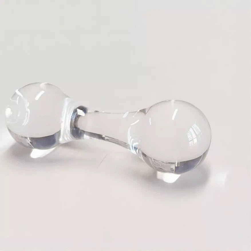 Transparent PC Knuckle Fidget Toy Finger Knucklebone Skill Toy Begleri EDC Gift 07FC0E-D4 - KOEEK