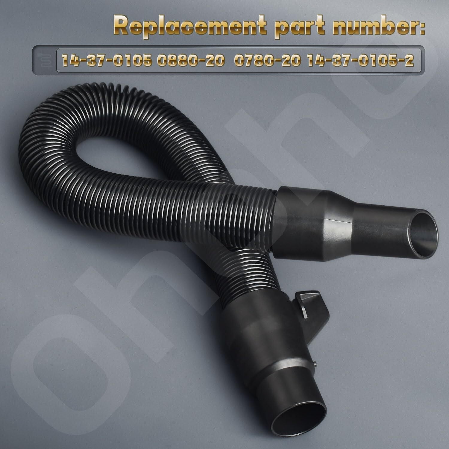 new 14-37-0105 Vacuum Hose Replacement for Milwaukee 0880-20 0970-20 Black 07FC0E-D4 - KOEEK