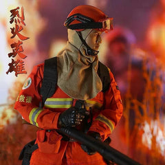 JEU JY23008 1/6 Fire Hero Forest Fire Fighter Action Figure 12" Male Model Doll JEU - KOEEK