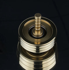 Brass Hand Twisting Spinning Top Toy Gyro Multi-function Gyroscope 07FC0E-D4 - KOEEK