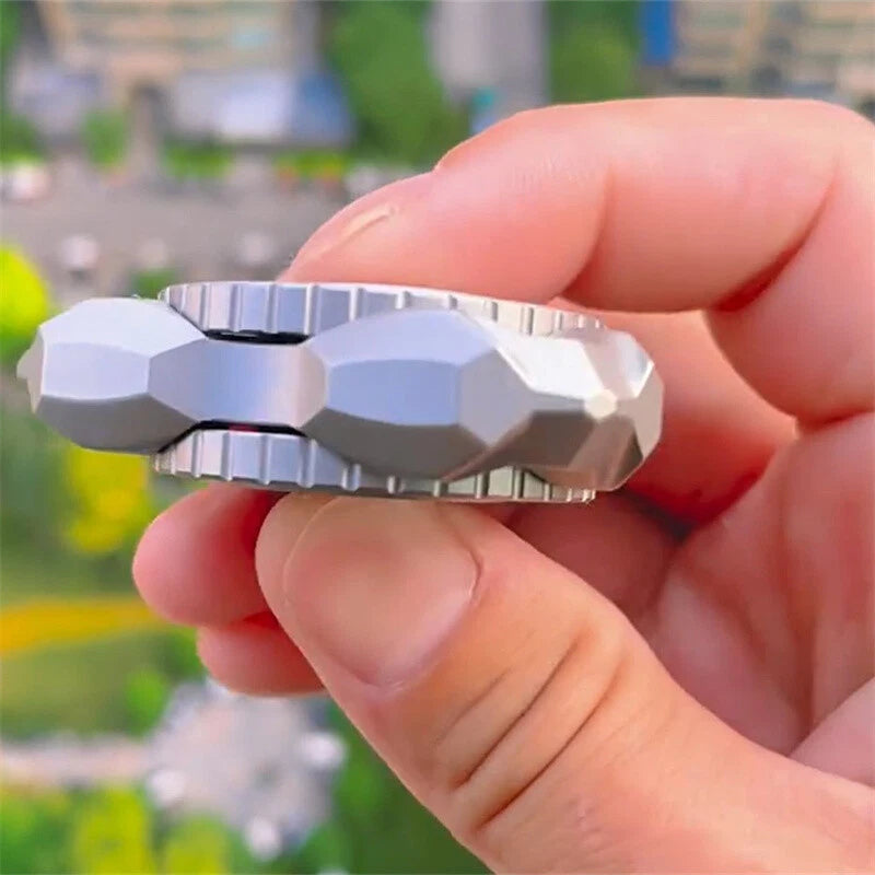 EDC Adult Metal Fidget Toys Linkage Ghost Star Fidget Spinner ADHD Hand Spinner 07FC0E-D4 - KOEEK