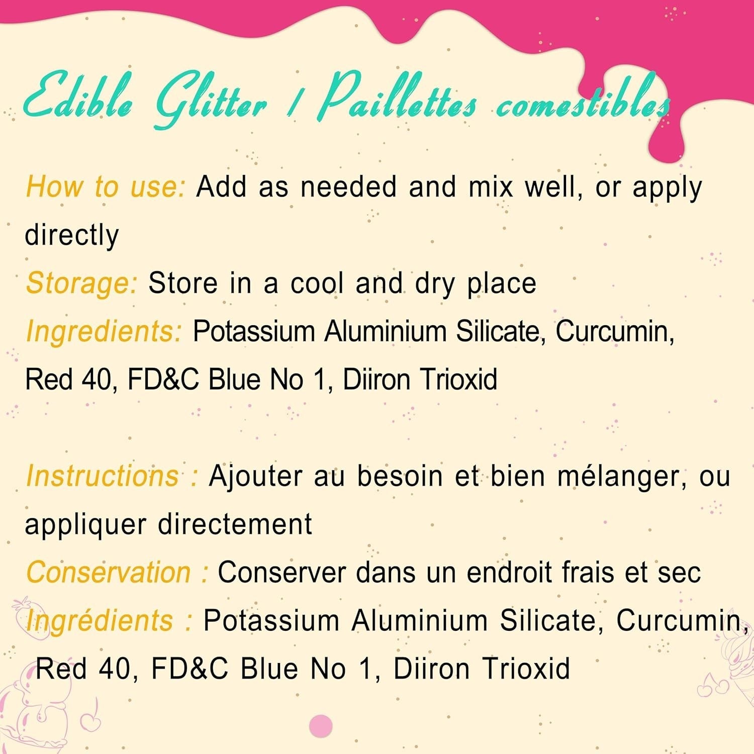new Edible Glitter Set - Luster Dust 12 Colors, Blue,Copper,Green,Violet,White