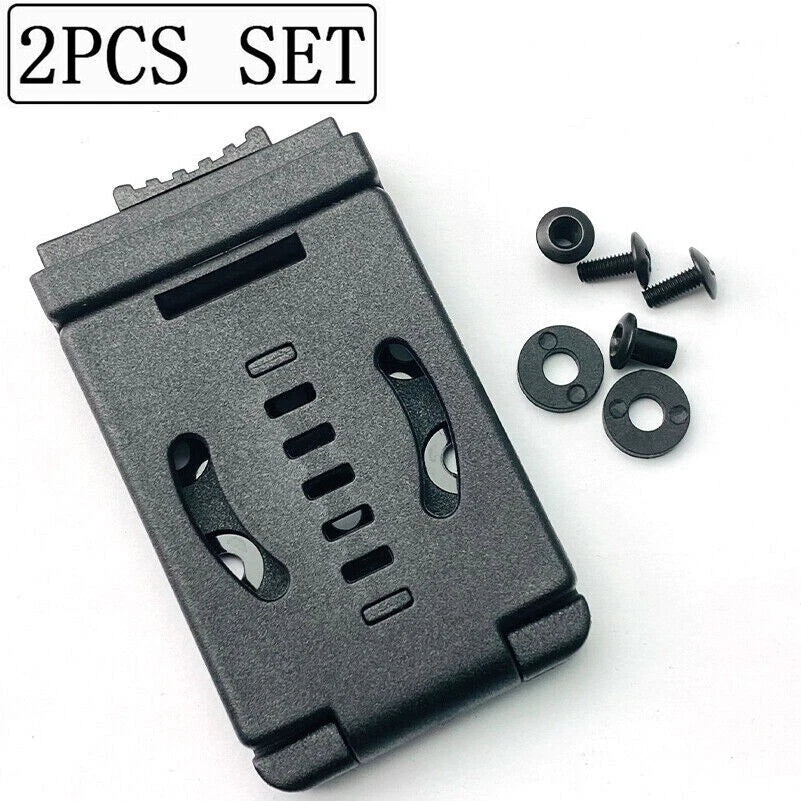 2pc Knife Belt Clip Outdoor Loops Blade Sheath Tool For DIYKydexSheathHolster 07FC0E-D4 - KOEEK