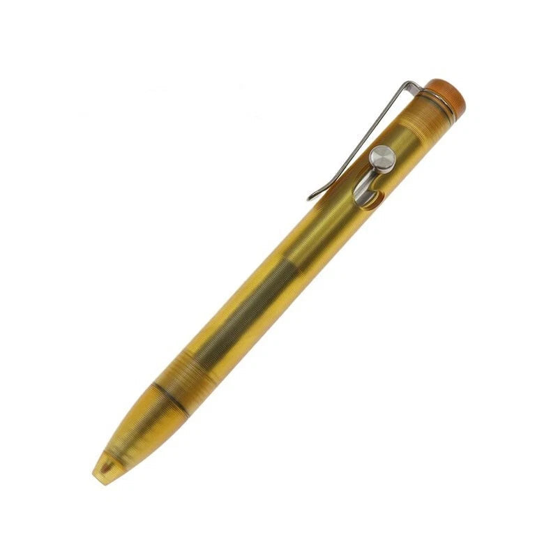 EDC Titanium Pocket Polyetherimide ULTEM PEI Rollerball Pen Ballpoint Gel Pen 07FC0E-D4 - KOEEK