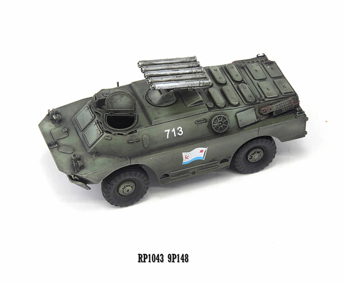 S-Model 1/72 Russian BRDM-2 with 9p148 ATGM Marine Corps Finished Product#RP1043 S-MODEL - KOEEK