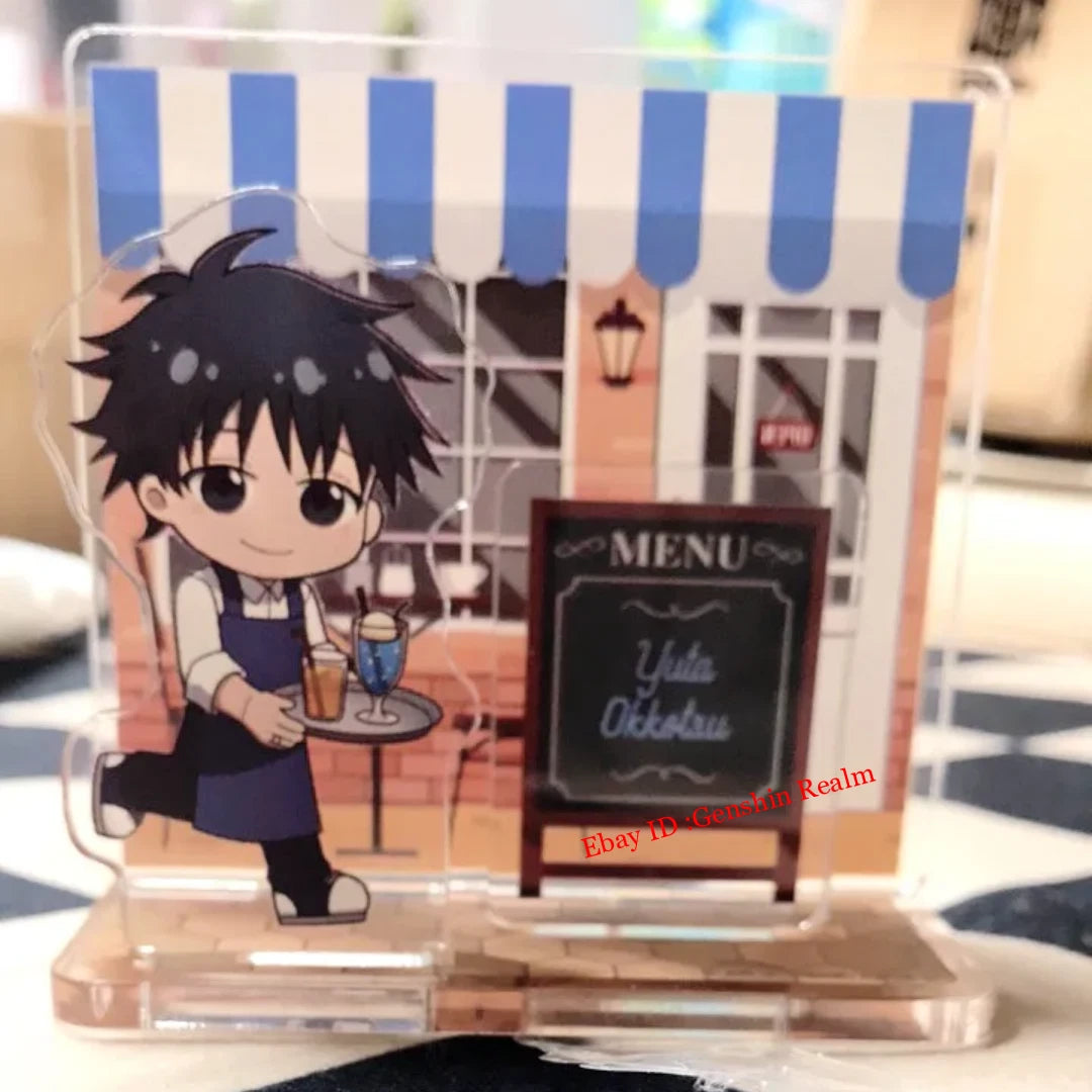 Anime Jujutsu Kaisen Fushiguro Megumi Restaurant Desktop Stand Figure Decor Gift 07FC0E-D4 - KOEEK