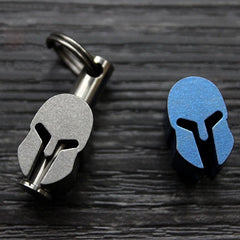EDC Titanium Knife Key Parachute Cord Bead Pendant Lanyard Zipper Head Tool Gift 07FC0E-D4 - KOEEK