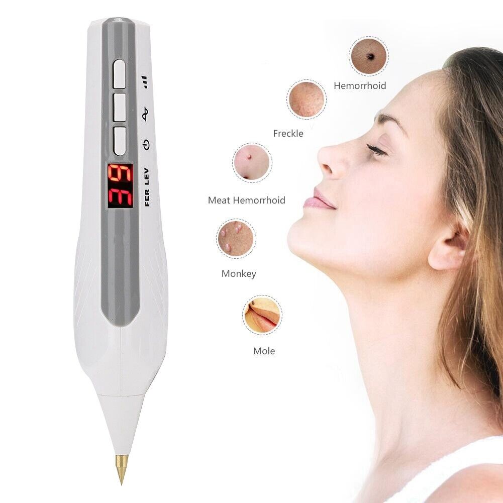 new Electric Cautery Spot Pen Warts Freckle Tattoo Removal Machine USB Charge FOD koeek - KOEEK