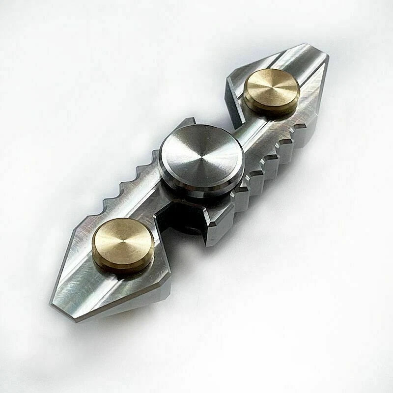 TC4 Titanium Finger Spinner EDC Toy Multi Pry Bar Bottle Opener Crowbar Tool 07FC0E-D4 - KOEEK