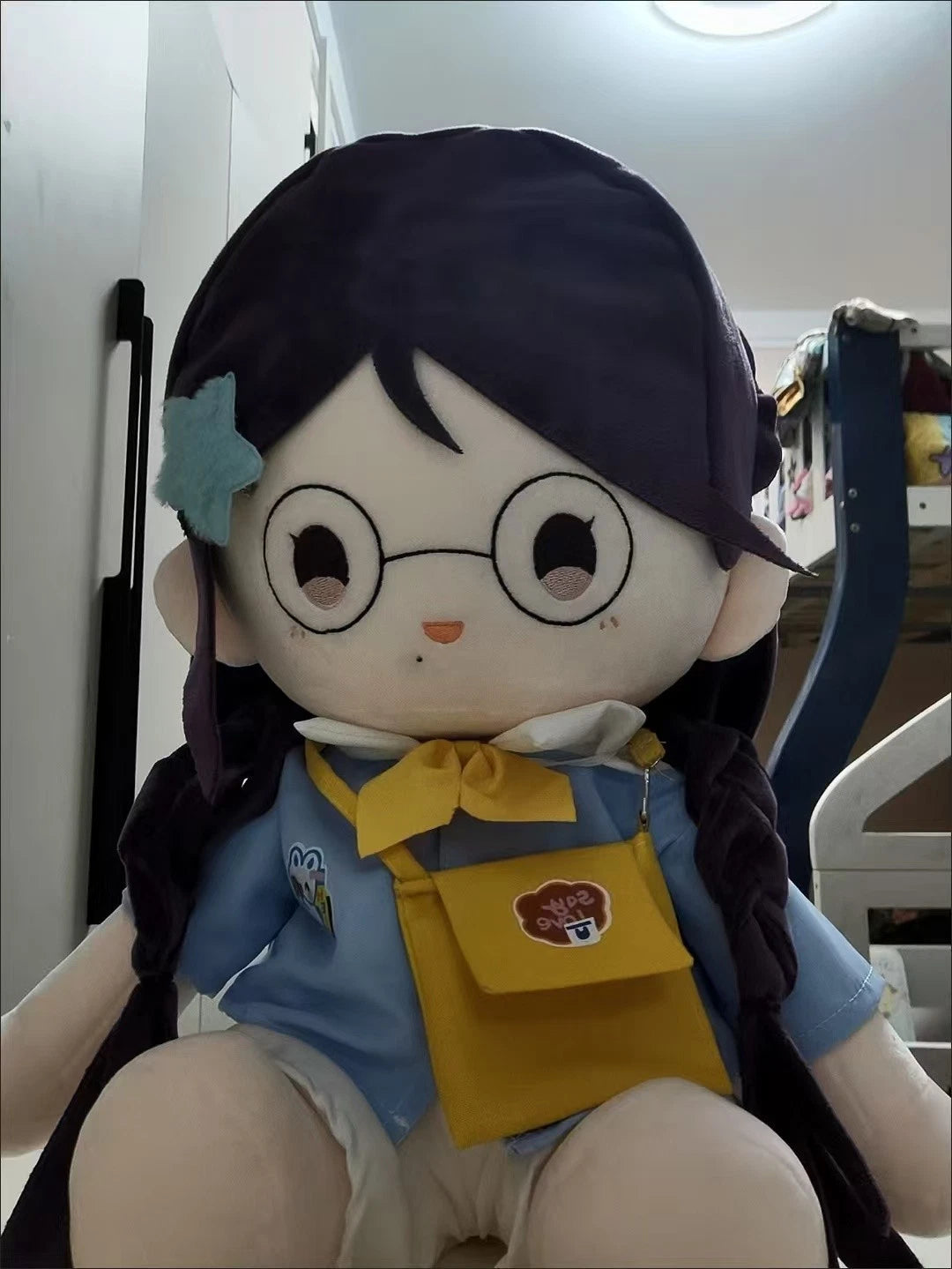 Danganronpa Celestia Ludenberg Toy Plaything Doll Maumet Sitting Position Puppet 07FC0E-D4 - KOEEK