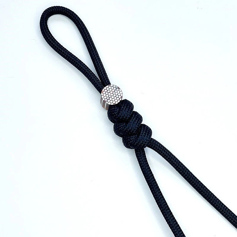 Superconductor Knife Lanyard Bead Paracord Necklace Pendant Bracelet Bead EDC 07FC0E-D4 - KOEEK