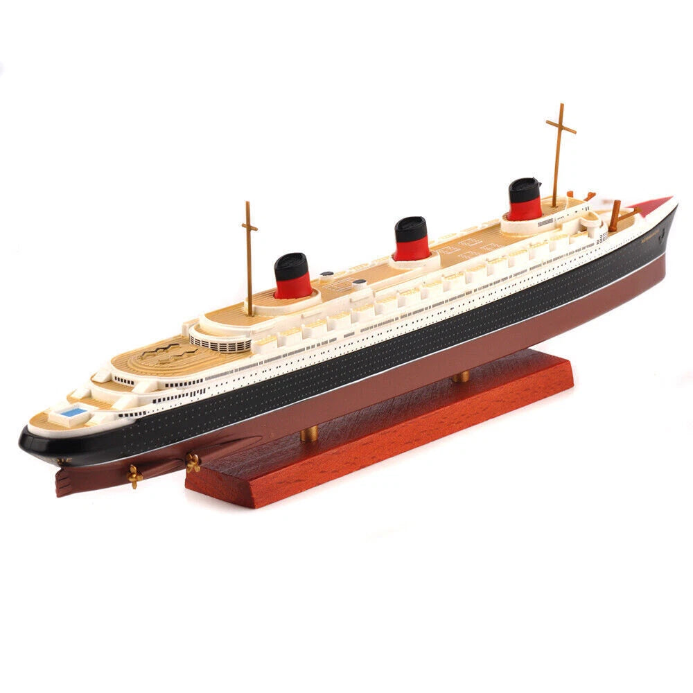 1:1250 Atlas Normandie Cruise Ship Model classic Boat Gift Toys For Collection ATLAS - KOEEK