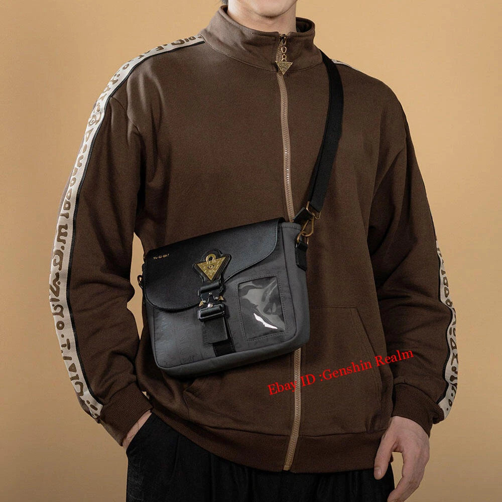 Anime Yu-Gi-Oh! ATEM Large Capacity Crossbody Bag Shoulder Bag Student Schoolbag 07FC0E-D4 - KOEEK