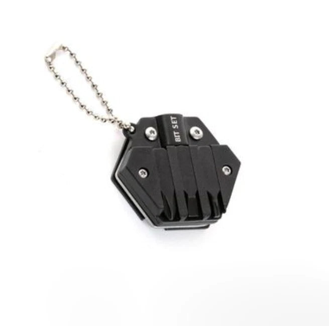 EDC Multi Tools Mini Portable Gadget 14-in-1 Pocket Multi Tool Keychain Key Ring 07FC0E-D4 - KOEEK