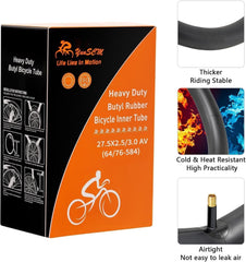 new 2 PCS 27.5" Heavy Duty Fat Tire Tubes 27.5 X 2.50/3.0 AV32MM Schrader Valve... 07FC0E-D4 - KOEEK