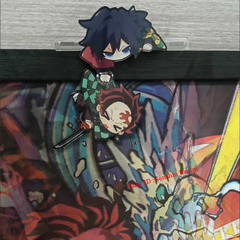 Anime Demon Slayer Tomioka Giyuu Acrylic Desktop Stand Collection Decor Gift 07FC0E-D4 - KOEEK