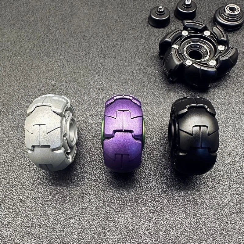 EDC Deformation Mecha Fidget Hand Spinner Alloy Stress Relief Fingertip Gyro Toy 07FC0E-D4 - KOEEK