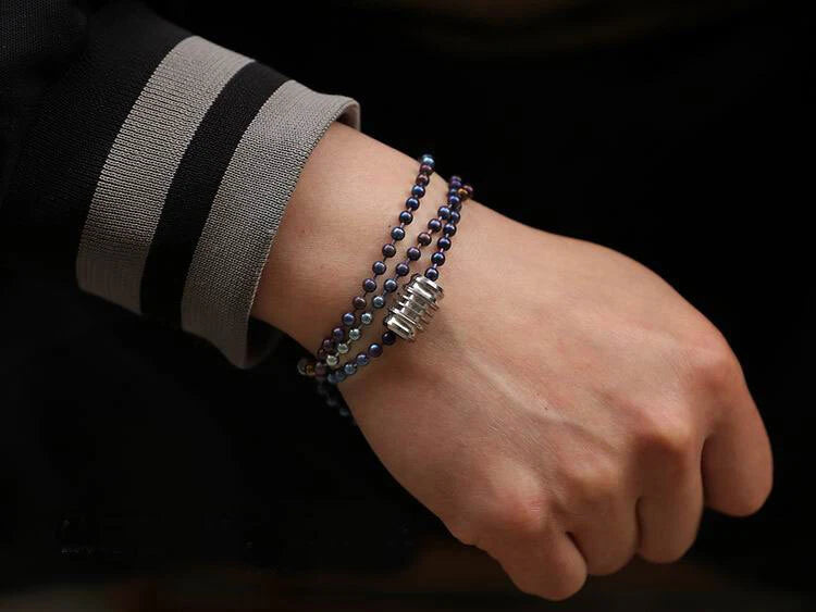 Pure Titanium Round Ball Bead Chain Anti-Allergy Ultralight Necklace 2/2.4/3/4mm 07FC0E-D4 - KOEEK