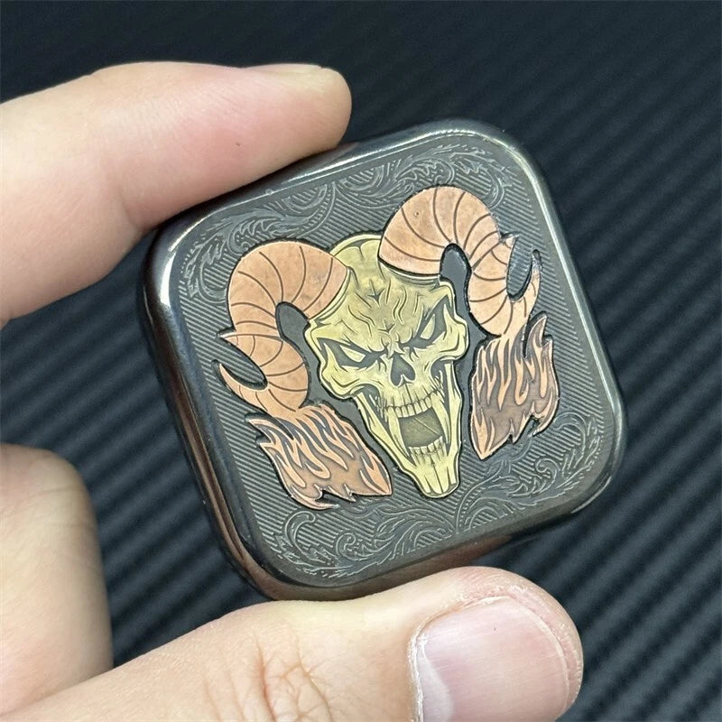 EDC Relieve Stress Fashion Sheep Head Fidget Slider Mechanical Push Fidget Toys 07FC0E-D4 - KOEEK