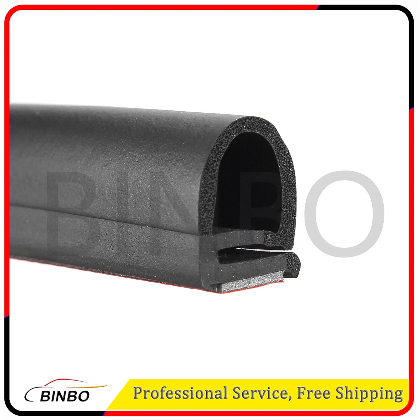 For BMW E46 325i 330i 328i 323i Rear Left Door Weatherstrip Seal 51348194697 07FC0E-D4 - KOEEK
