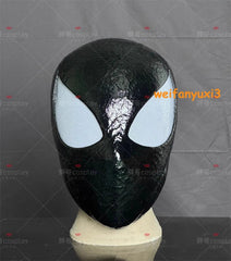 1/1 Marvel Spider-Man 2 Venom Cosplay Helmet FRP Wearable Helmet Halloween Prop 07FC0E-D4 - KOEEK