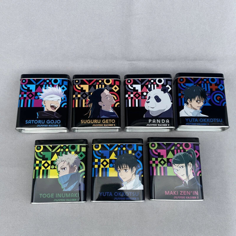 Jujutsu Kaisen Decoration Satoru Gojo Candy Jar Storage Box Iron Box Anime Gift 07FC0E-D4 - KOEEK