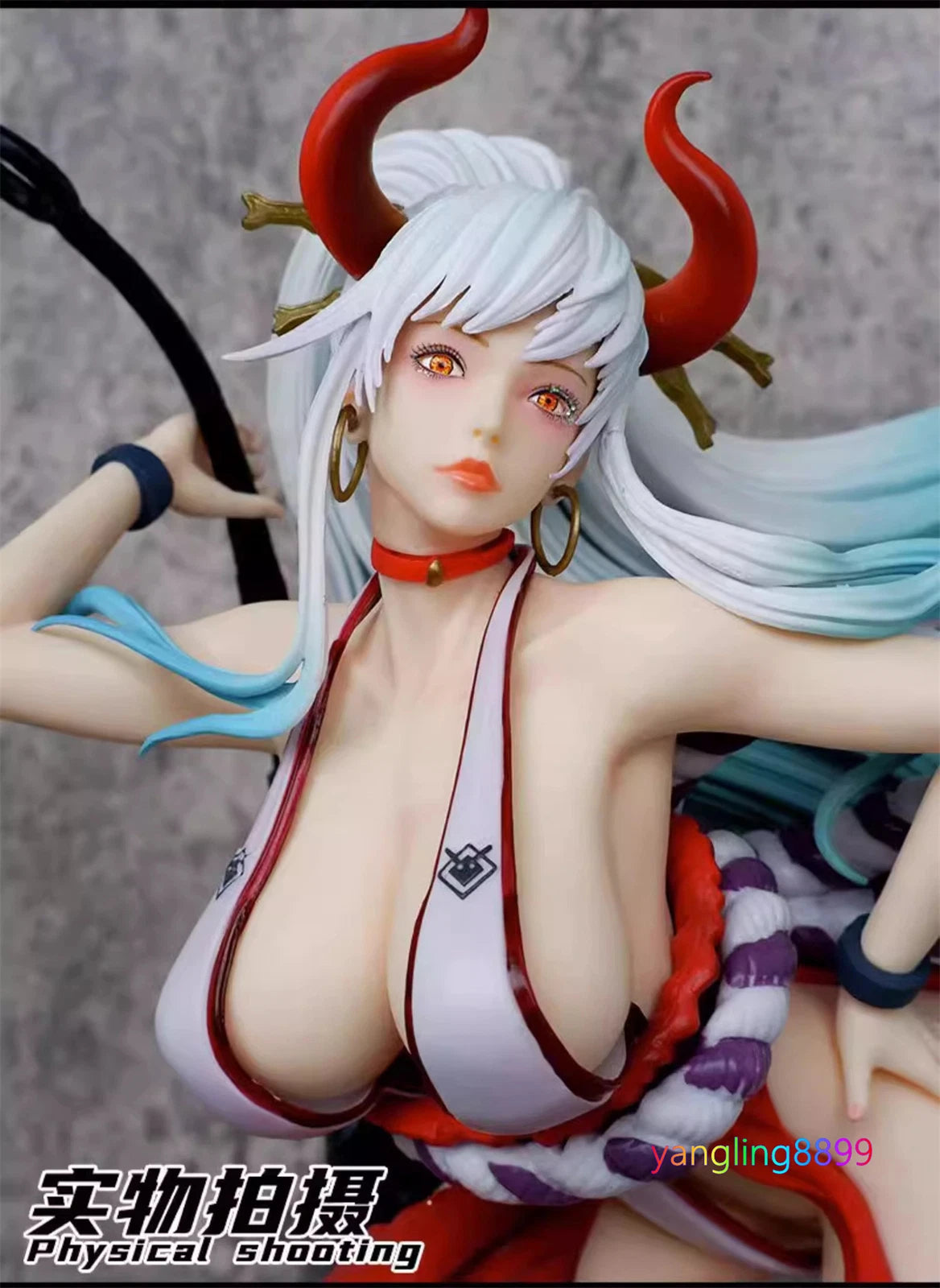 Big 21" Super Yamato PVC Figure Japan Anime Model Collect Girl Statue Ornaments 07FC0E-D4 - KOEEK