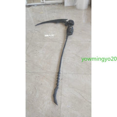 Halloween Funeral Style Cosplay Scythe Prop Large Costume Accessory Performance 07FC0E-D4 - KOEEK