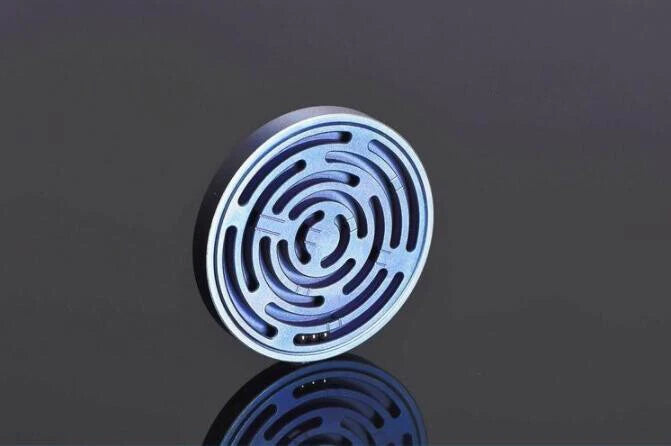Titanium Alloy Maze Spinning Top Coin Hand Spinner Anti Stress EDC Fidget Toy 07FC0E-D4 - KOEEK