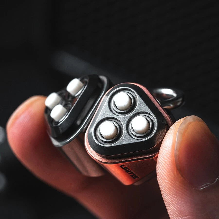 Fidget Slider LAUTIE EDC Beetle Crash Metal Push Pop Bubble Stress Relieve Toy 07FC0E-D4 - KOEEK