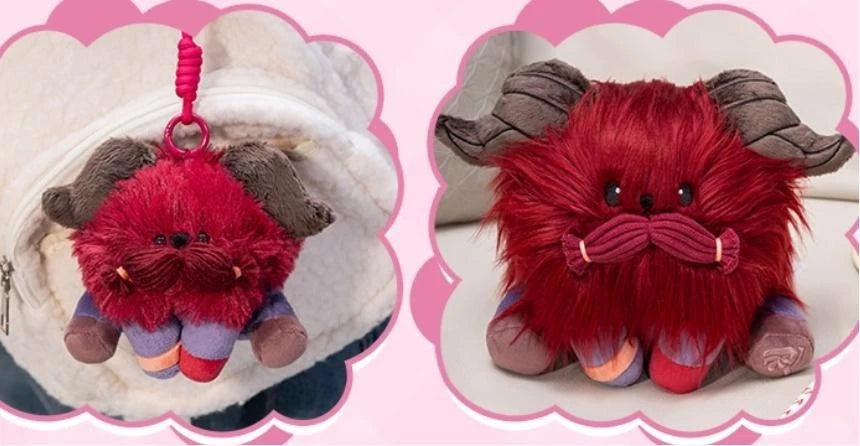 League of Legends LOL Ornn Plush Doll Pendant Collectibles Toy Authentic 07FC0E-D4 - KOEEK